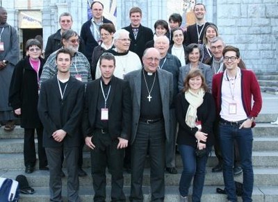 Délégation audoise au  Rassemblement Lourdes 2012