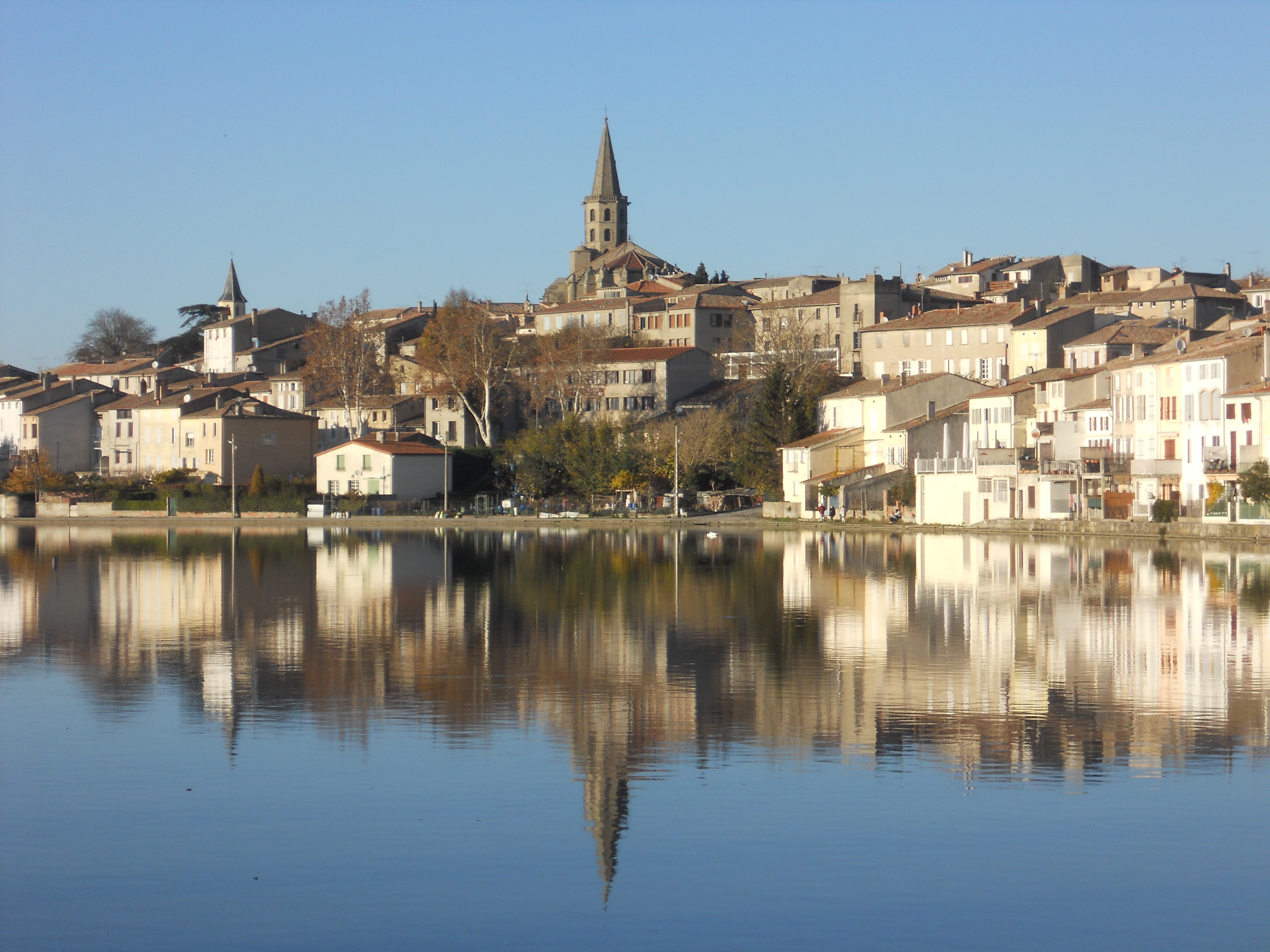 St Michel vu du grand bassin